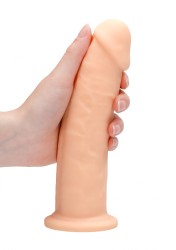 Shots REALROCK 22,8 cm Dual Density Silicone Dildo Flesh
