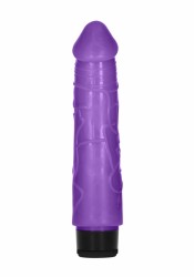 Shots 8 Inch Thick Realistic Dildo Vibe Purple vibrátor