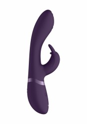 SHOTS VIVE Cato Pulse G spot Rabbit purple multifunkčný vibrátor