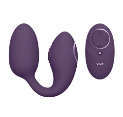 VIVE Aika purple vibračné vajíčko na diaľkové ovládanie