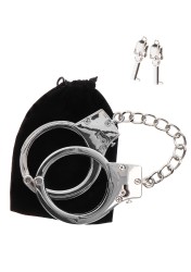 Taboom Silver platený BDSM handcuffs putá na ruky