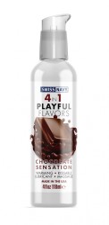 Swiss Navy 4 in 1 Playful Flavors Chocolate Sensation lubrikačný gél 118ml