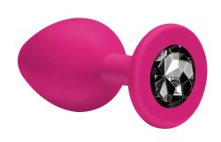 Lola Games  - Lola Games Emotions Cutie S Pink black crystal análny kolík