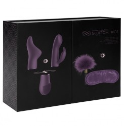 Shots Switch Pleasure Kit 1 purple sada vibrátorov