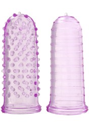 ToyJoy Sexy Finger Ticklers Purple - dráždidlá na prsty