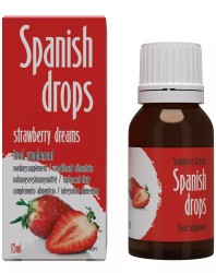 COBECO pharma - Spanish Drops Strawberry Dreams španielske mušky s príchuťou jahôd
