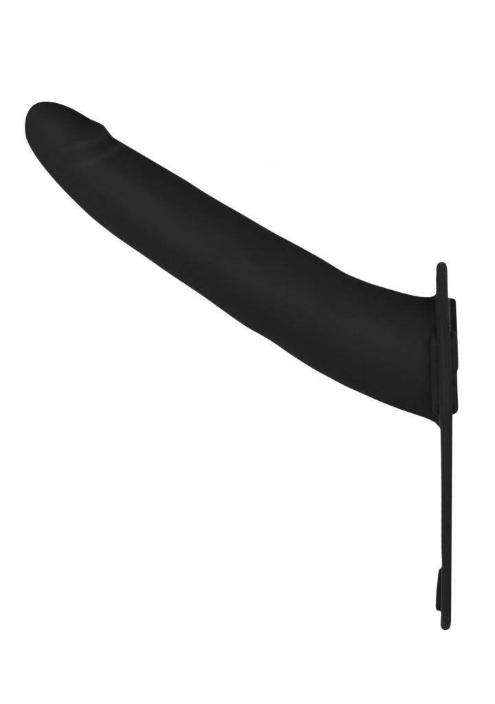Shots Ouch Silicone Strap-on Adjustable black