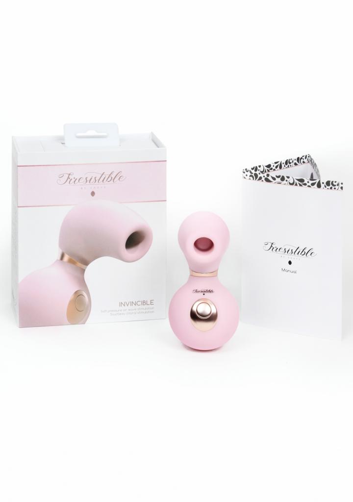 Shots - Irresistible Invincible pink stimulátor klitorisu