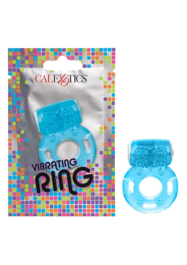 Calexotics - Vibrating Ring Vibračný erekčný krúžok modrý