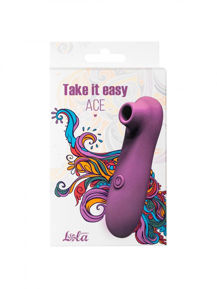 Lola Games  - Lola Games Take it easy Ace Purple podtlakový stimulátor klitorisu