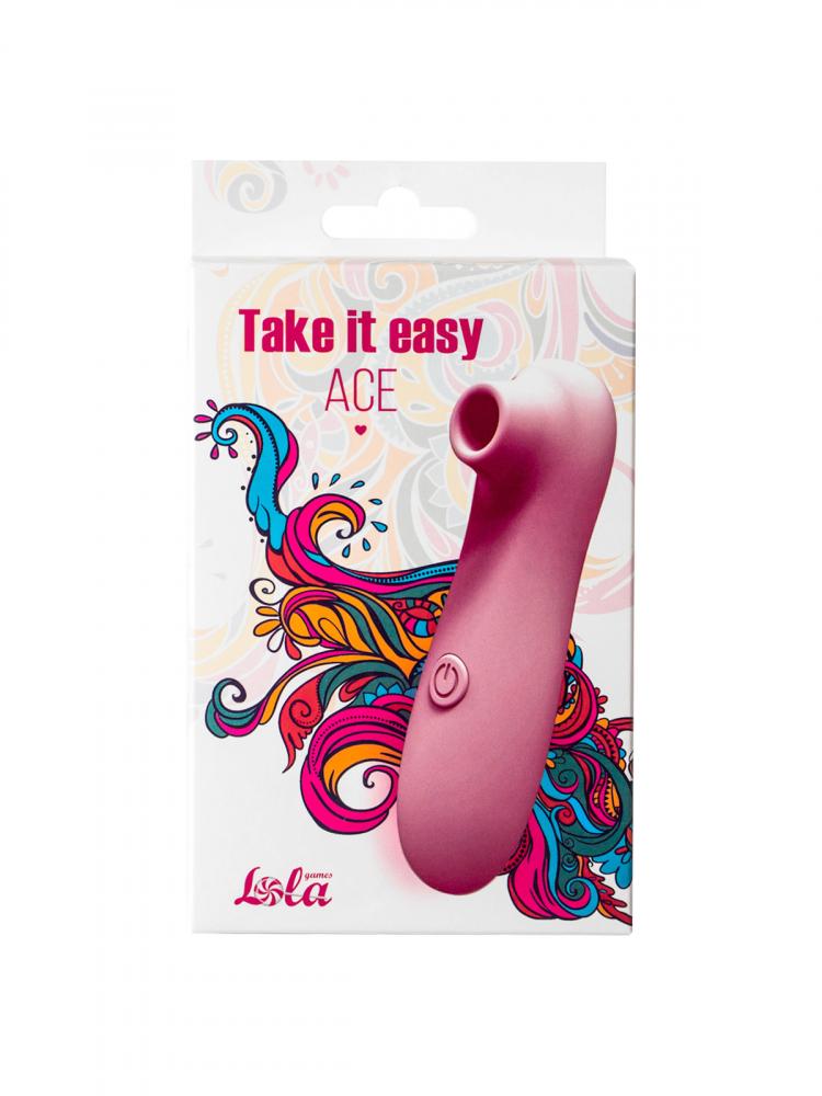 Lola Games  - Lola Games Take it easy Ace Pink podtlakový stimulátor klitorisu