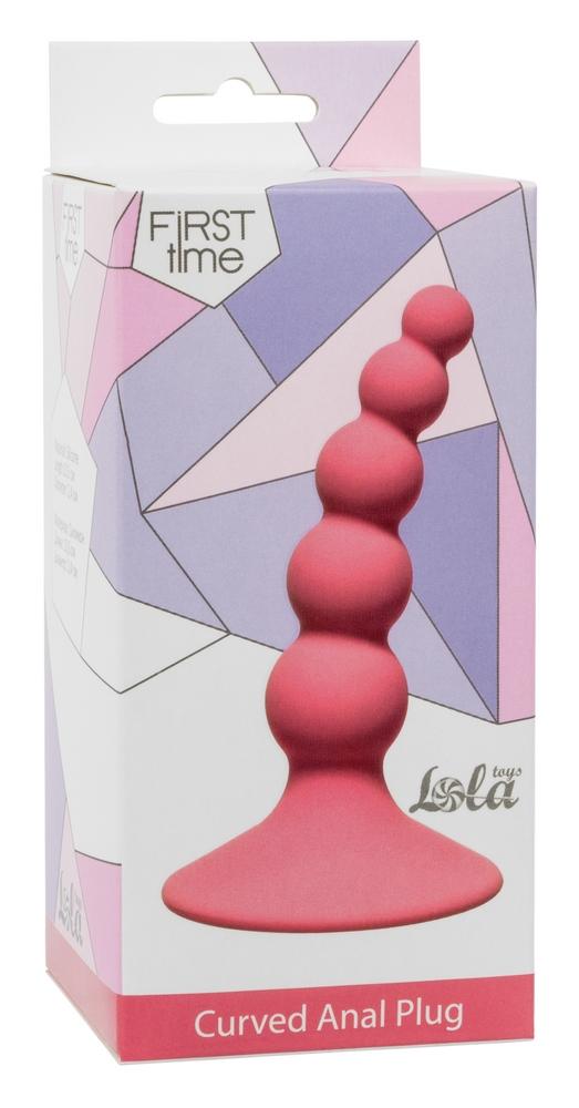 Lola Games  - Lola Games Ribbed Plug Pink análne guličky