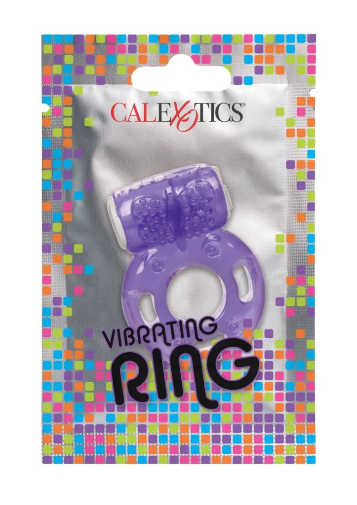 Calexotics - Vibrating Ring Vibračný erekčný krúžok fialový