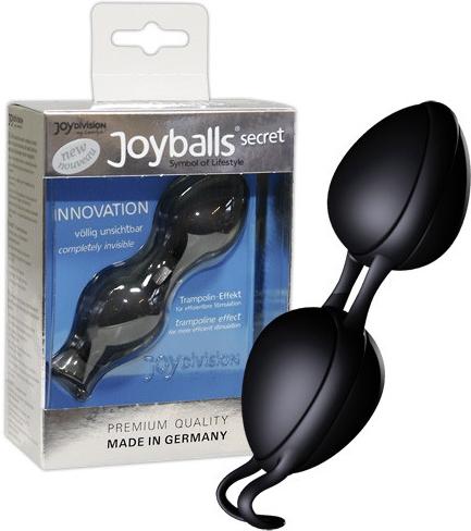 Joydivision Joyballs Secret Black & Black venušine guličky
