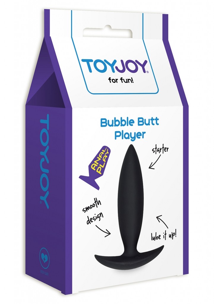 ToyJoy - Análny kolík Bubble Butt Player Starter black