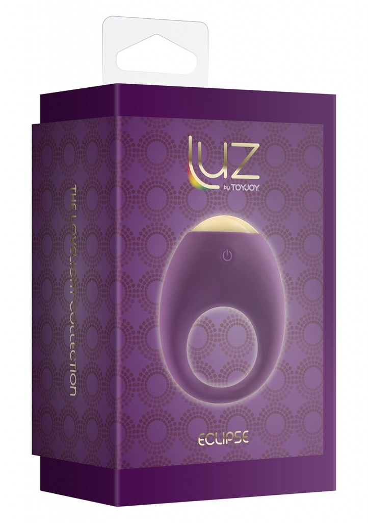 ToyJoy LUZ Eclipse purple vibračný krúžok
