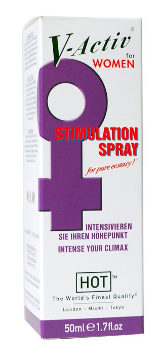 HOT V-Activ Stimulation spray 50ml afrodiziakum pre ženy