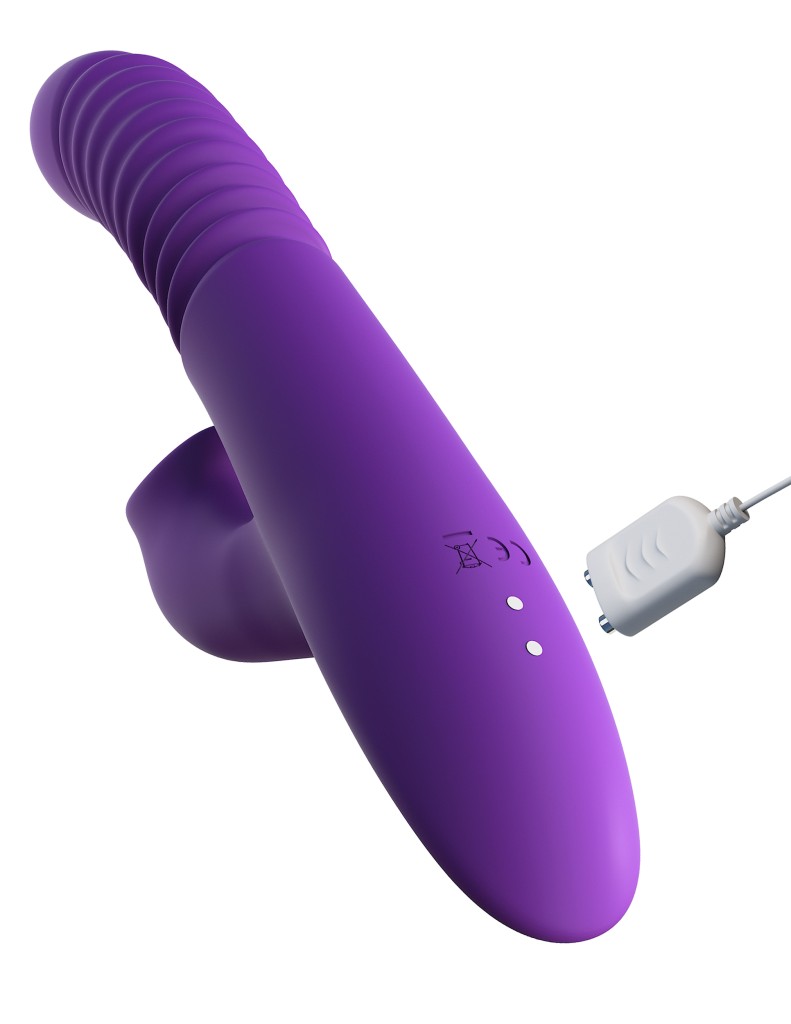 Pipedream - Vibrátor Fantasy for Her Ultimate Thrusting Clit Stimulate purple