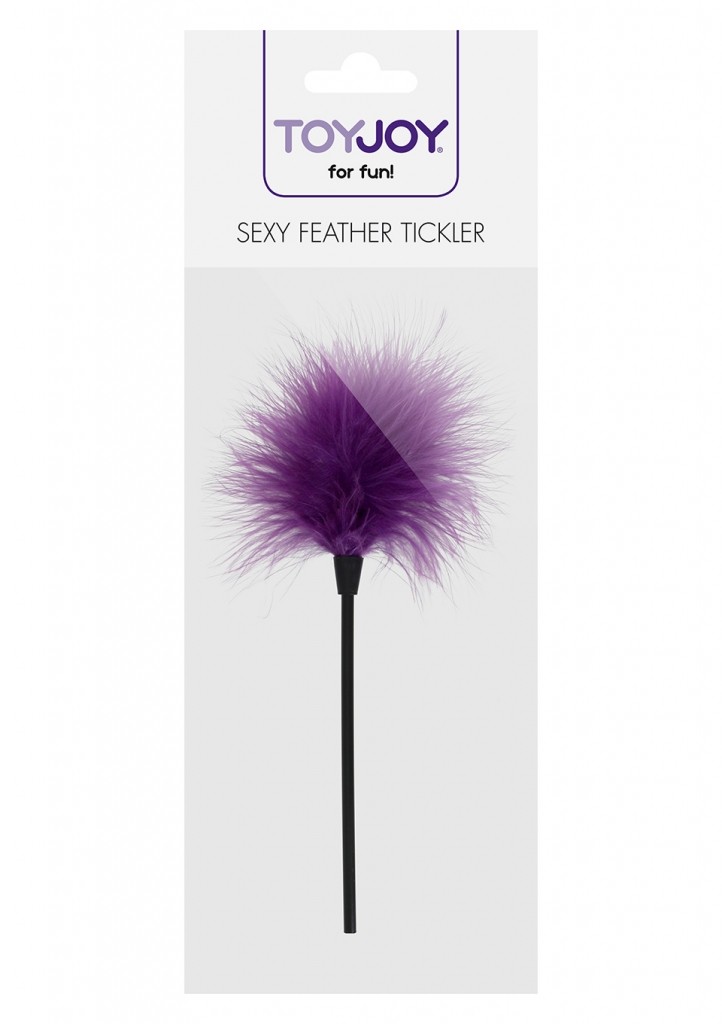 ToyJoy Sexy Feather Tickler purple pierko na šteklenie