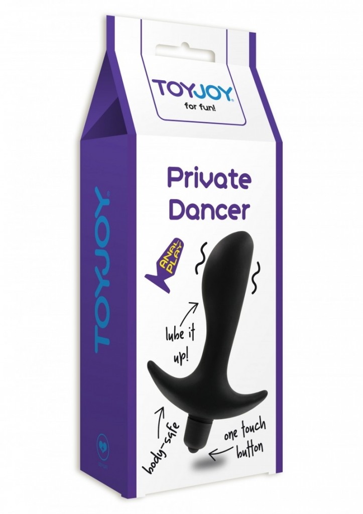 ToyJoy Private Dancer Análny kolík vibračný