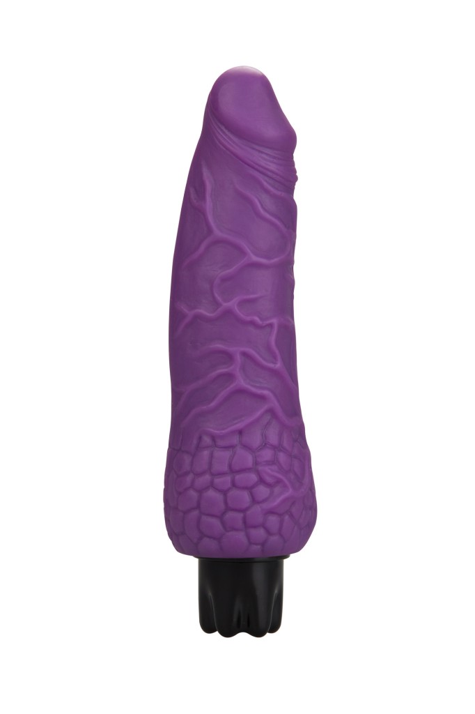 Shots Realistic Skin Vibrator Small purple - realistický vibrátor