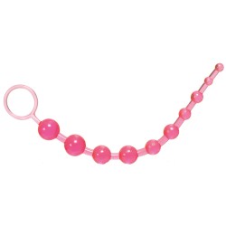 Calexotics X-10 Beads pink análne guličky