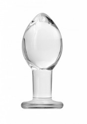 NS Novelties - Análny kolík Crystal Large Glass Plug