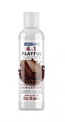 Swiss Navy 4 in 1 Playful Flavors Chocolate Sensation lubrikačný gél 30ml