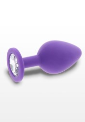 ToyJoy - Análny kolík Anal Play Diamond Booty Jewel Medium purple