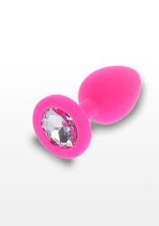 ToyJoy - Análny kolík Anal Play Diamond Booty Jewel Small pink
