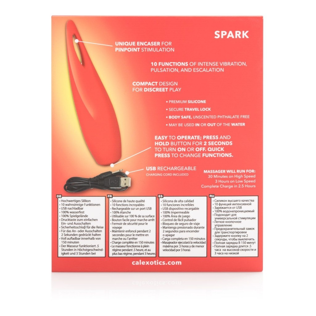 Calexotics Red Hot Spark Vibrátor