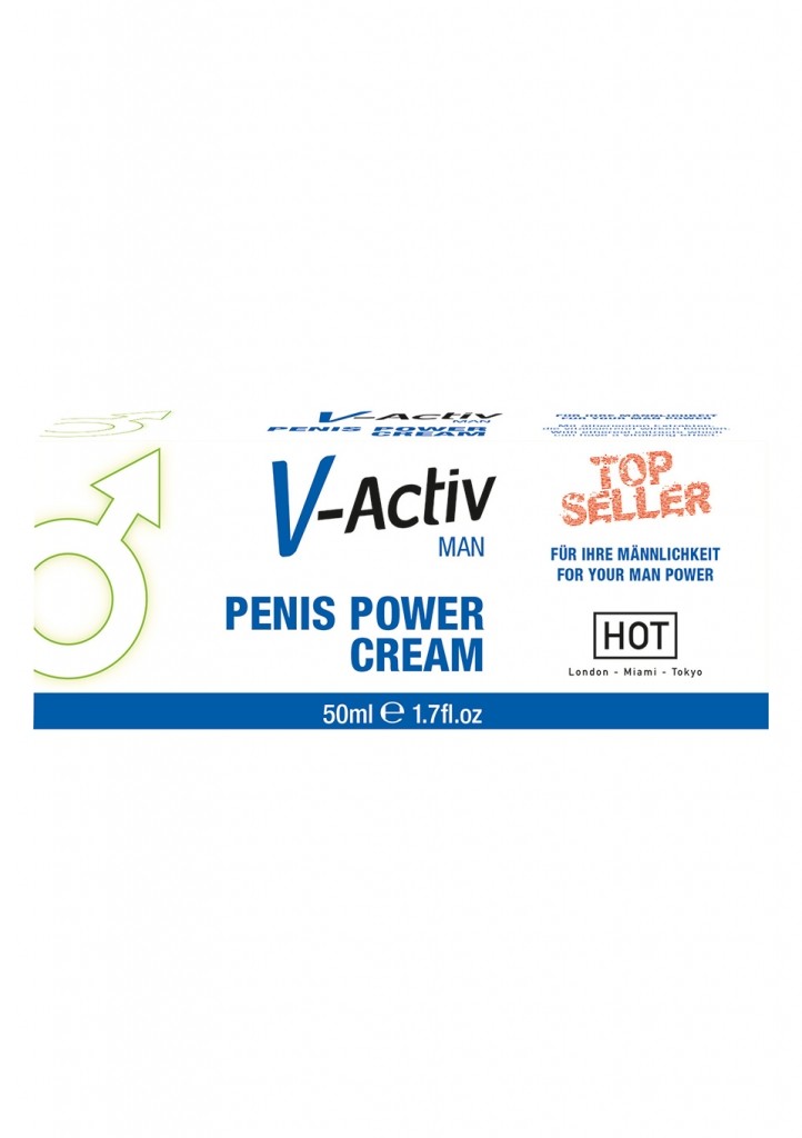 HOT - Afrodiziakum V-Activ Penis Power Cream