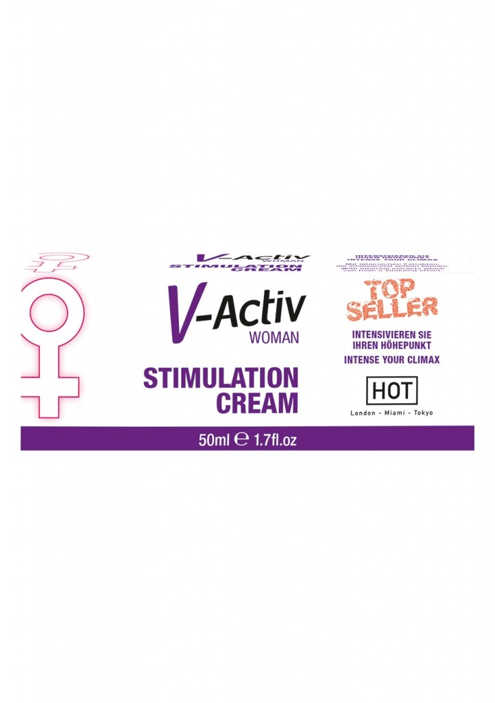 HOT - V-Activ Stimulation Cream Women