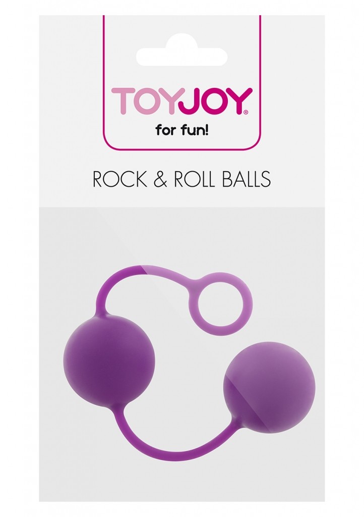 ToyJoy Rock & Roll Balls purple venušine guličky